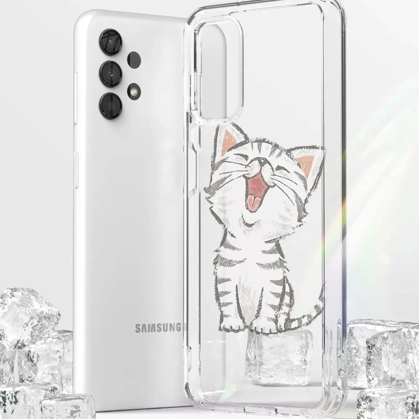 Samsung Galaxy A13 4G - TPU Case mit Motivdruck