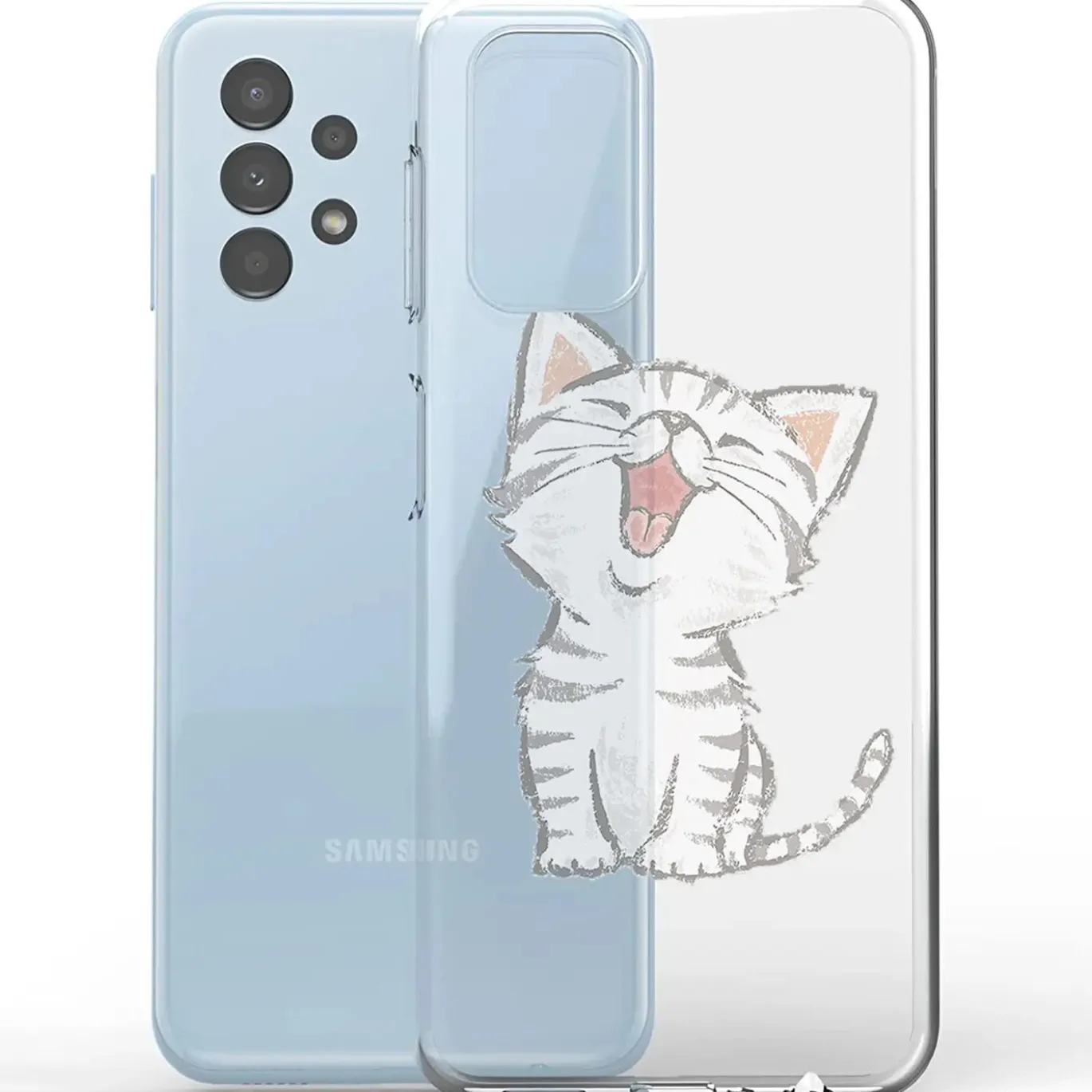 Samsung Galaxy A13 4G - TPU Case mit Motivdruck