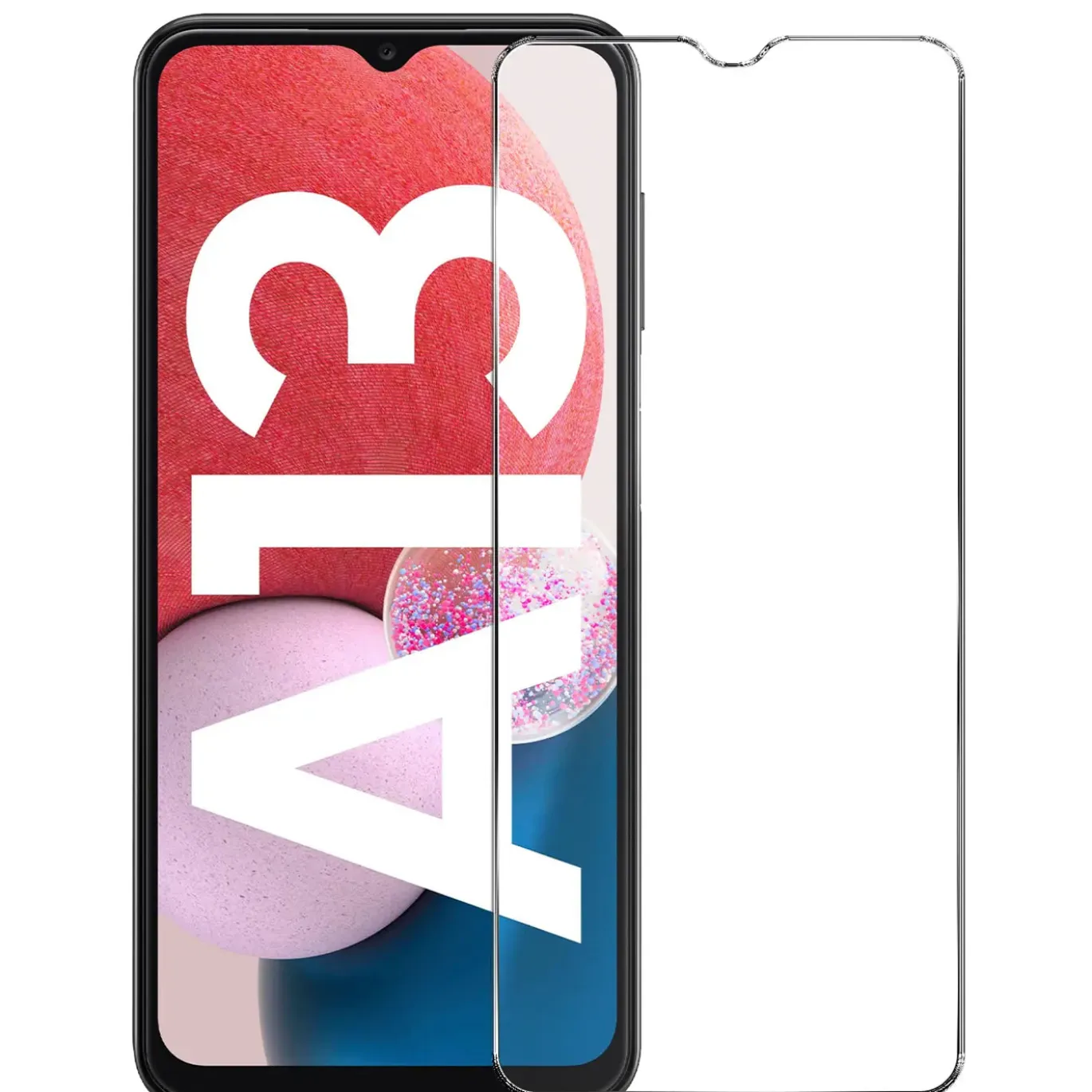 Samsung Galaxy A13 4G - 2x 9H Panzer Glasfolie, Displayfolie