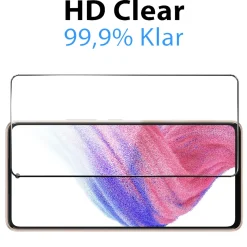 Samsung Galaxy A53 5G - 2x 9H Panzer Glasfolie, Displayfolie