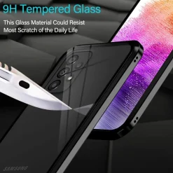 Samsung Galaxy A15 4G/5G - 360° Glas Hülle mit Rundumschutz