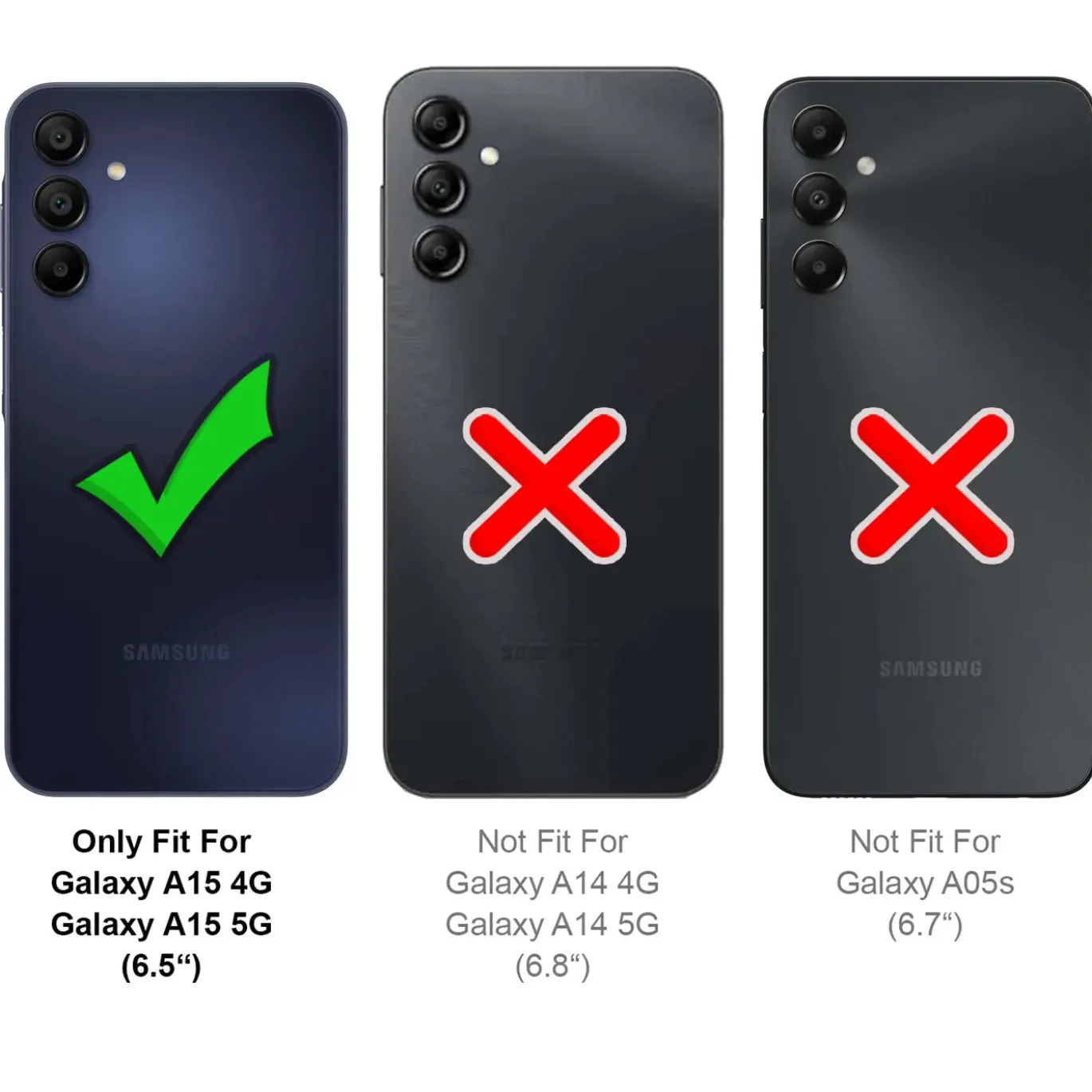 Samsung Galaxy A15 4G/5G - Glitzer TPU Hülle