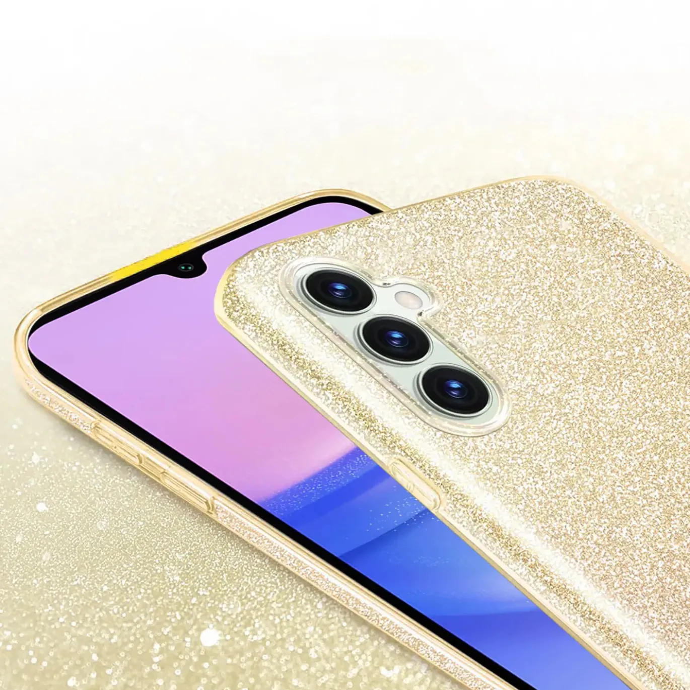 Samsung Galaxy A15 4G/5G - Glitzer TPU Hülle