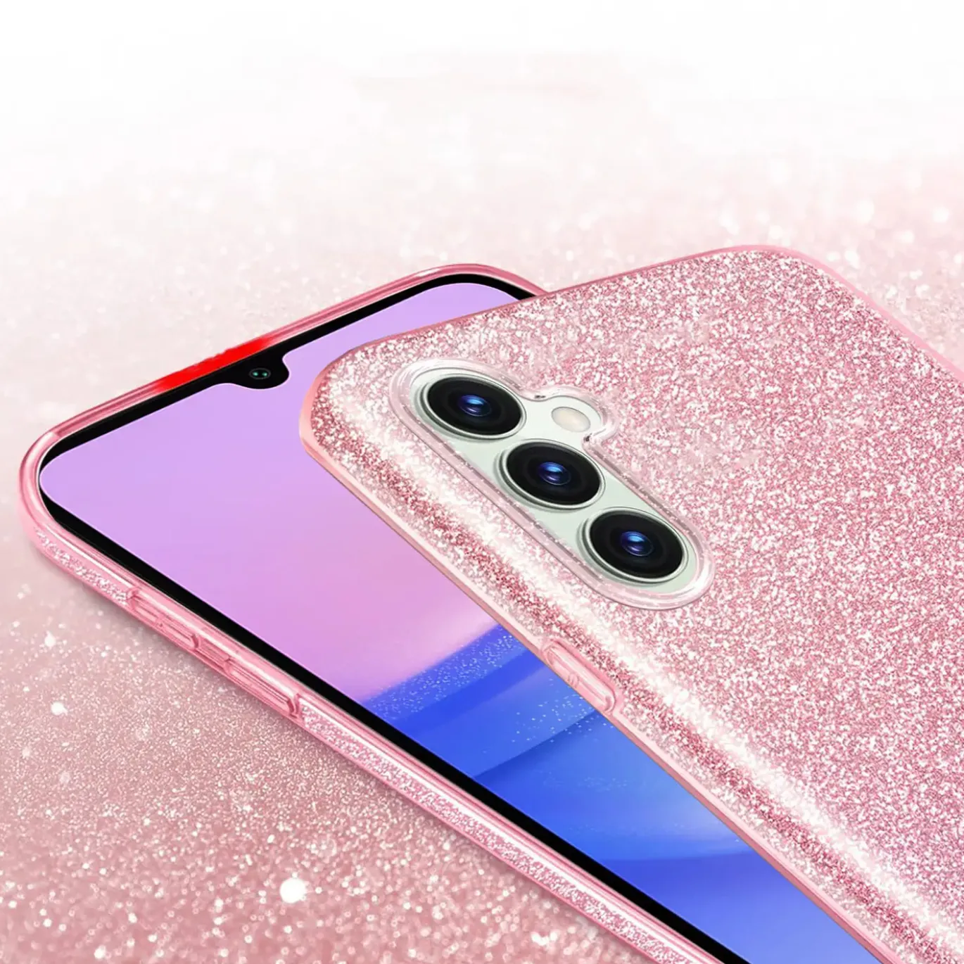Samsung Galaxy A15 4G/5G - Glitzer TPU Hülle