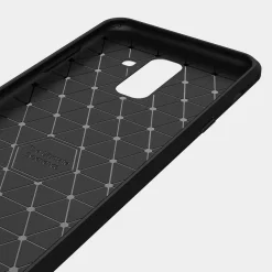 Samsung Galaxy A8 Plus 2018 - Carbon Case Hülle, stoßfest
