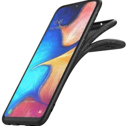 Samsung Galaxy A20e - Slim Silikon Backcover Schwarz