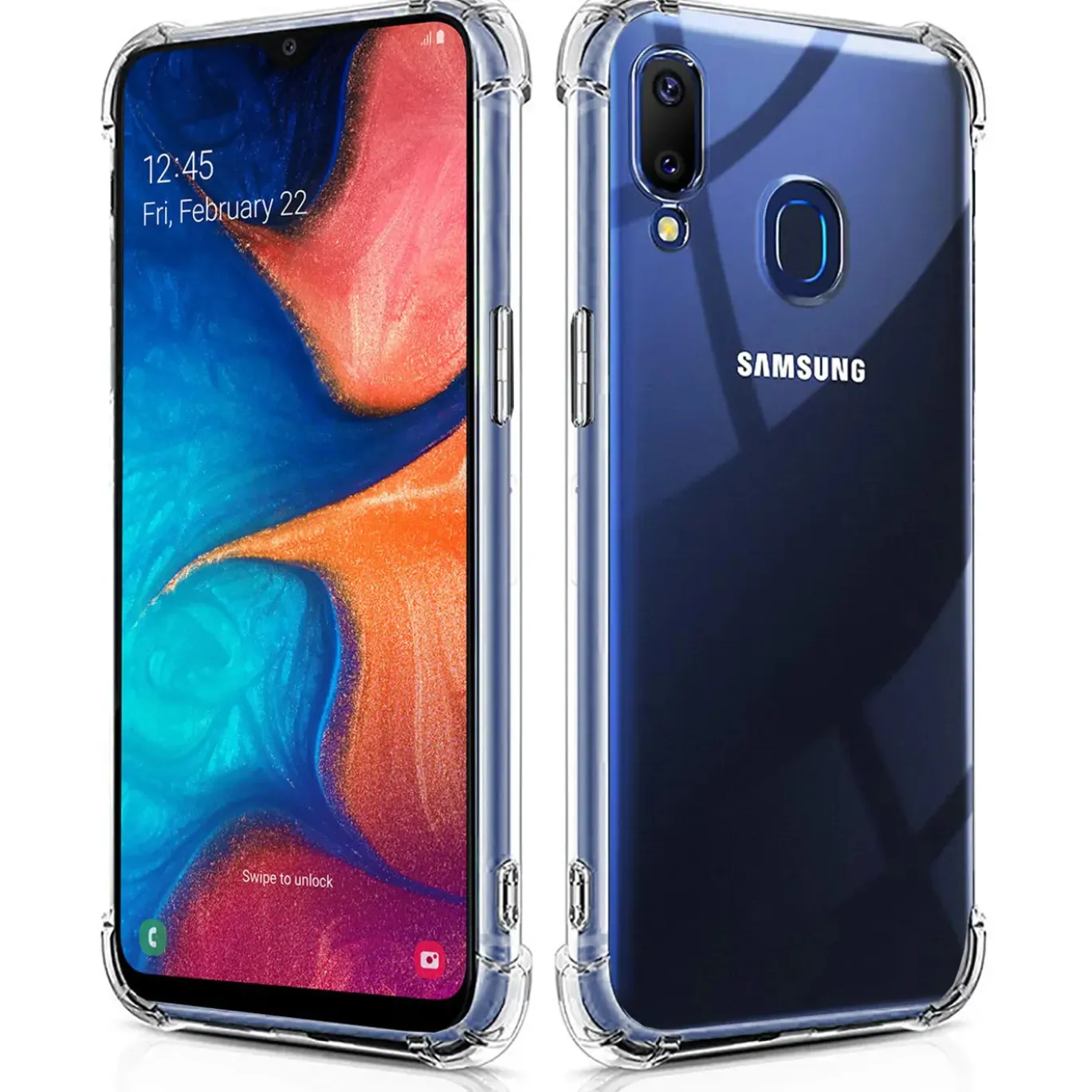 Samsung Galaxy A20e - Stoßfestes Clear Case