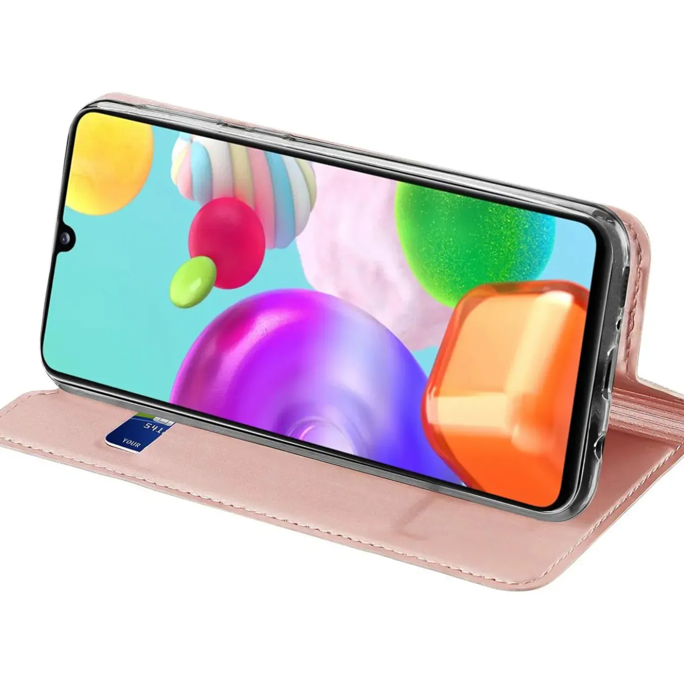 Samsung Galaxy A20s - Booklet Case mit Magnetverschluss