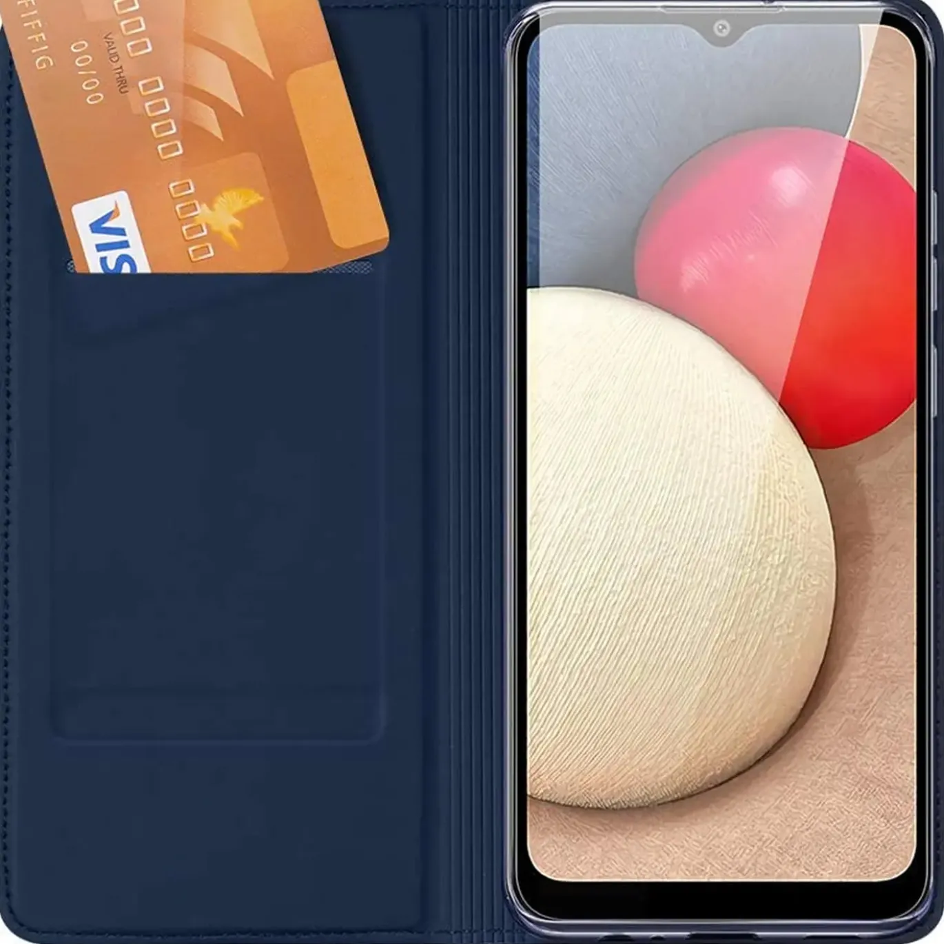 Samsung Galaxy A03s - Booklet Case mit Magnetverschluss