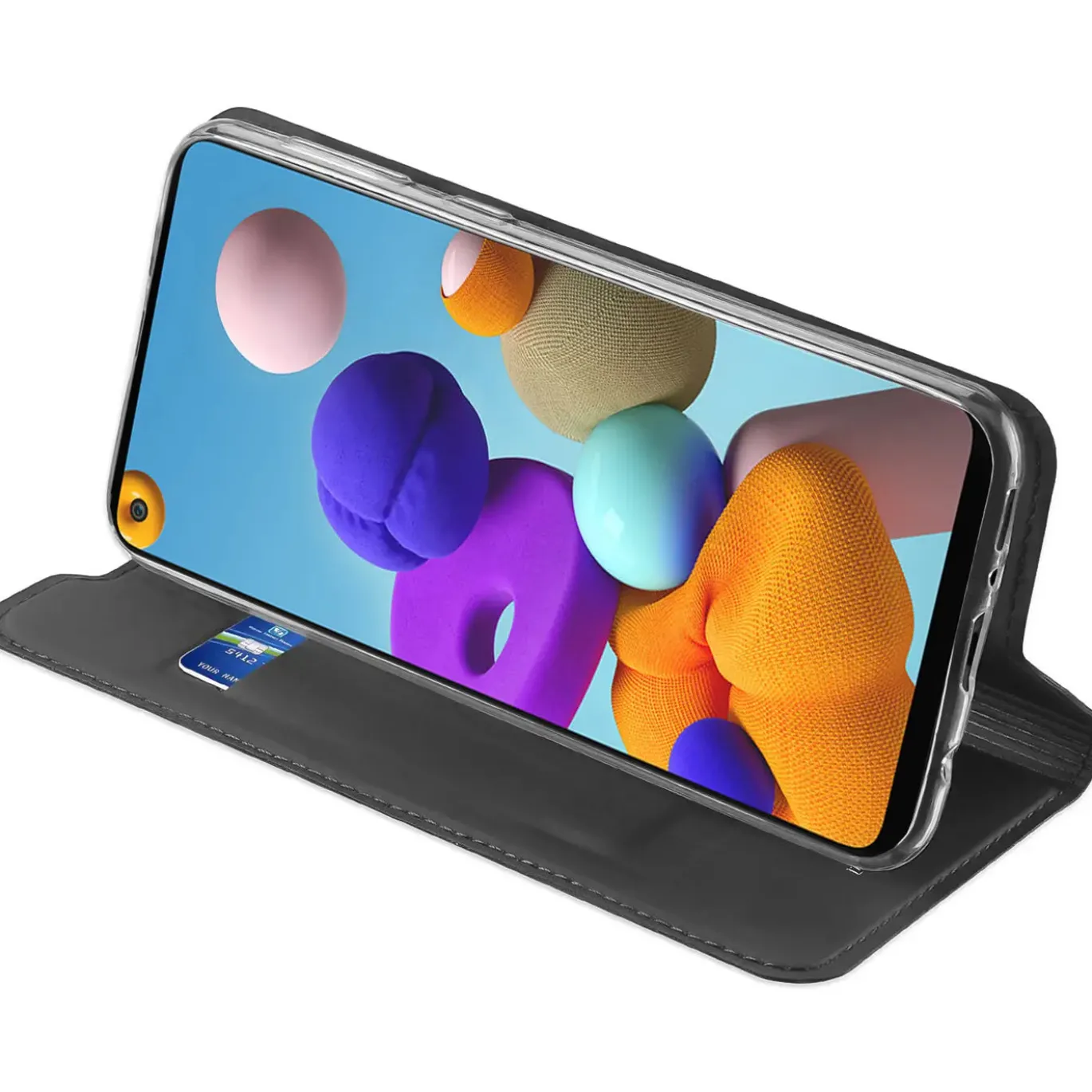Samsung Galaxy A21s - Booklet Case mit Magnetverschluss