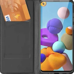 Samsung Galaxy A21s - Booklet Case mit Magnetverschluss