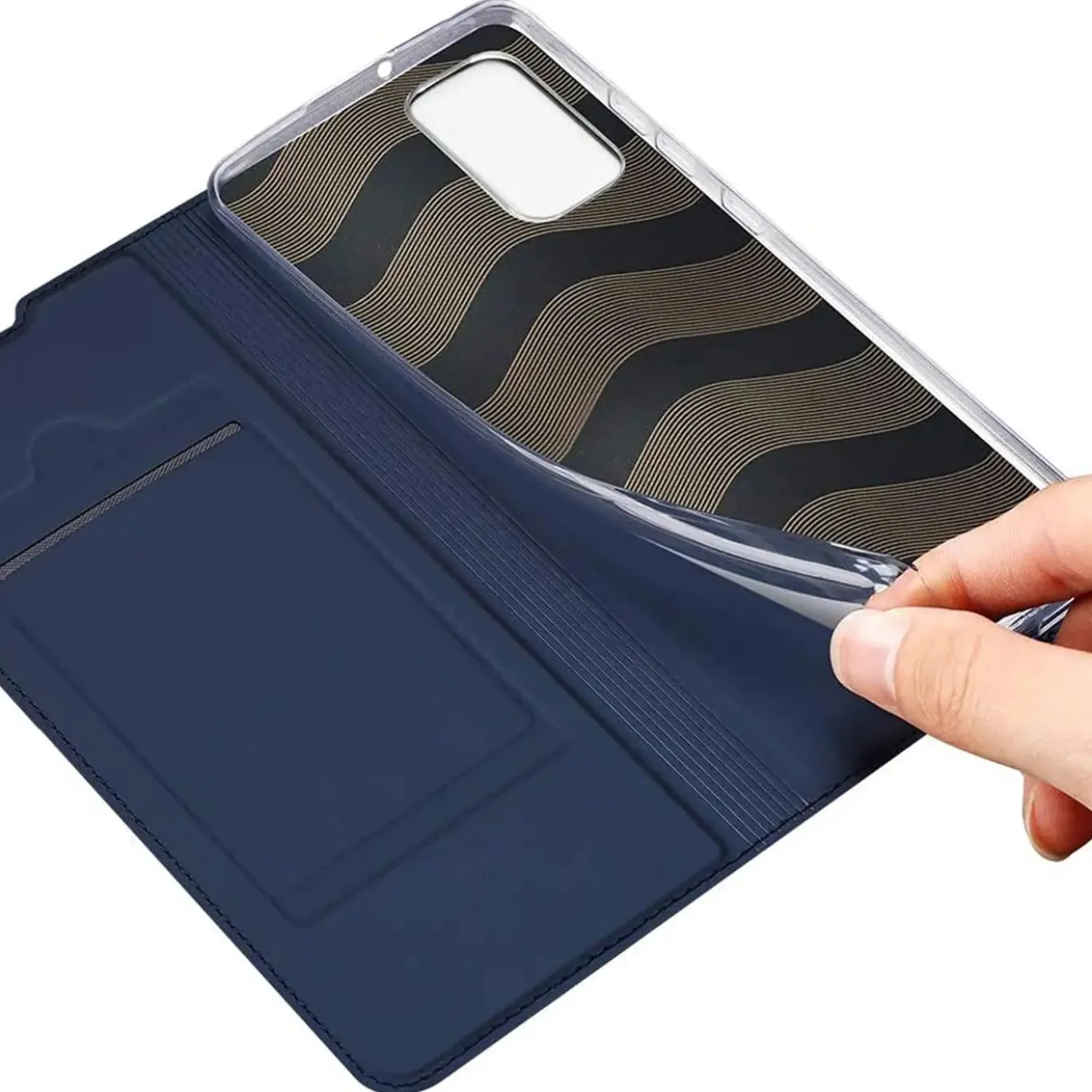 Samsung Galaxy A02S - Booklet Case mit Magnetverschluss
