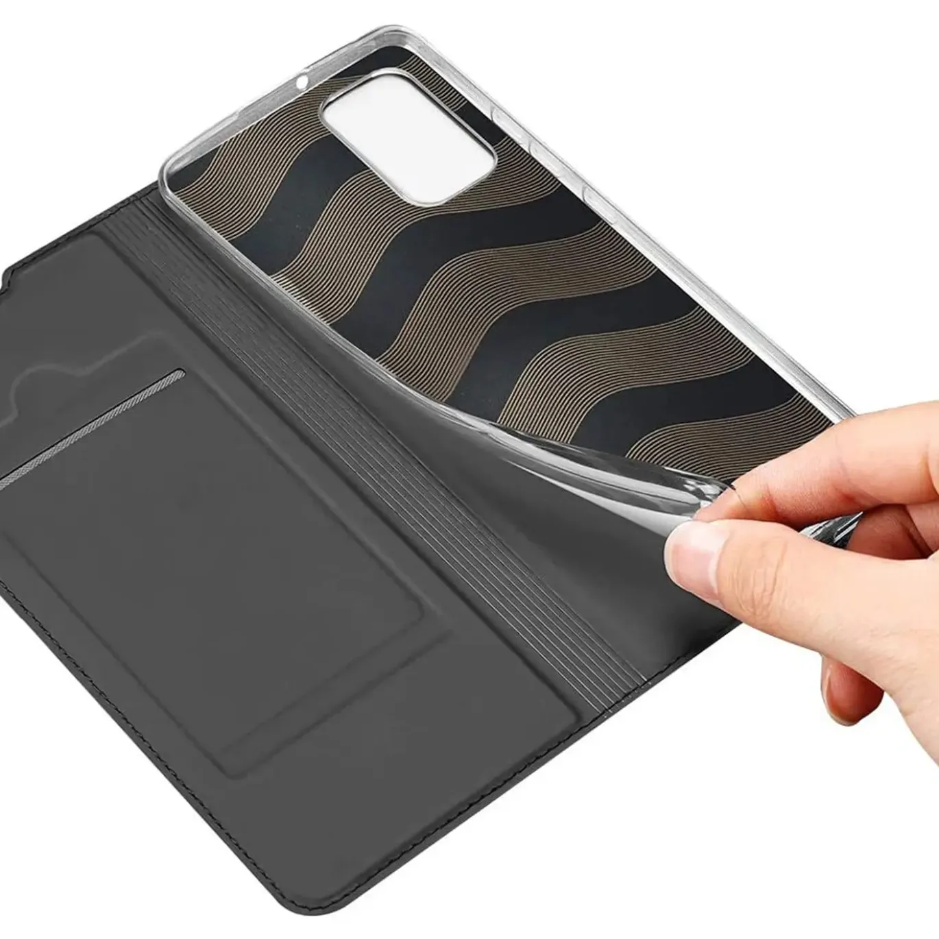 Samsung Galaxy A02S - Booklet Case mit Magnetverschluss