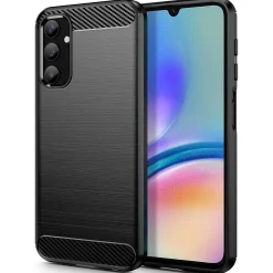 Samsung Galaxy A05s - Carbon Case Hülle, stoßfest