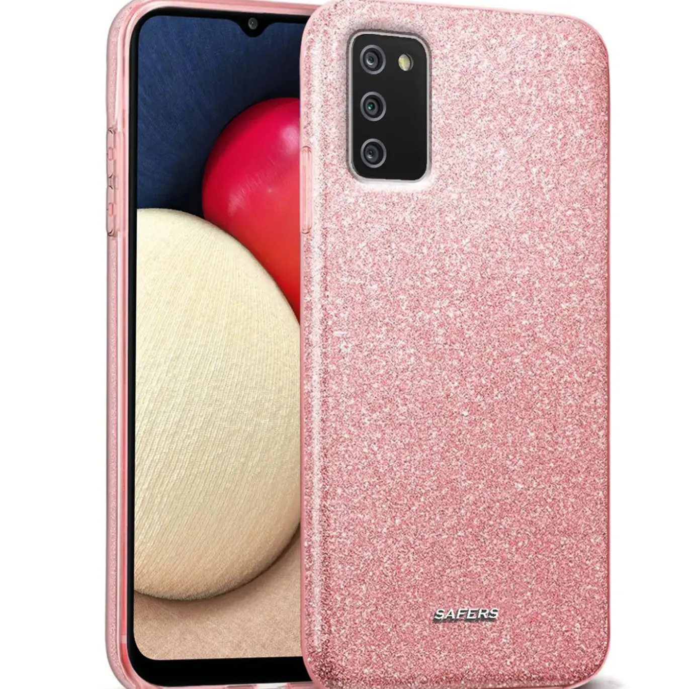 Samsung Galaxy A02S - Glitzer TPU Hülle