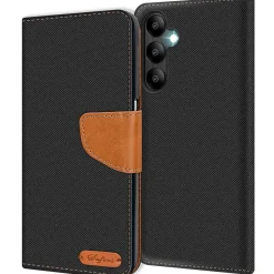 Samsung Galaxy A05s - Jeanslook Klapphülle mit Kartenfach