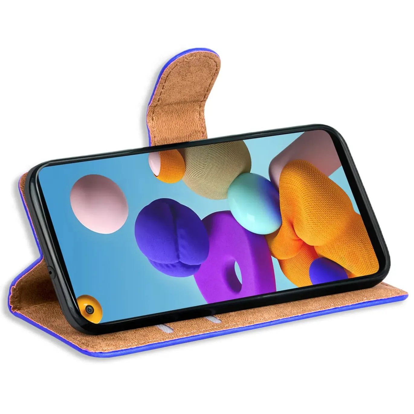 Samsung Galaxy A21s - Klapphülle mit Kartenfächern