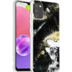 Samsung Galaxy A03s - Marmor & Sand Design Hülle