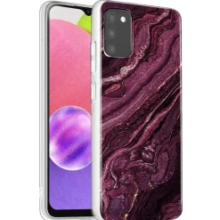 Samsung Galaxy A03s - Marmor & Sand Design Hülle