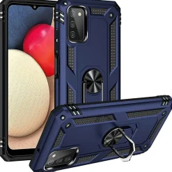 Samsung Galaxy A03s - Outdoor Hardcase mit Ringhalter