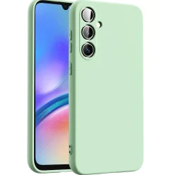 Samsung Galaxy A05s - Silikon Case mit Mikrofaser-Innenseite