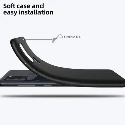 Samsung Galaxy A21s - Slim Silikon Backcover Schwarz
