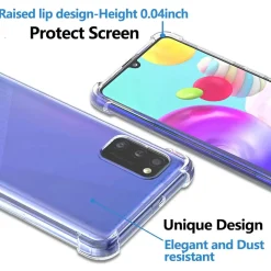 Samsung Galaxy A03s - Stoßfestes Clear Case