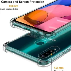 Samsung Galaxy A20s - Stoßfestes Clear Case