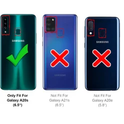 Samsung Galaxy A20s - Stoßfestes Clear Case