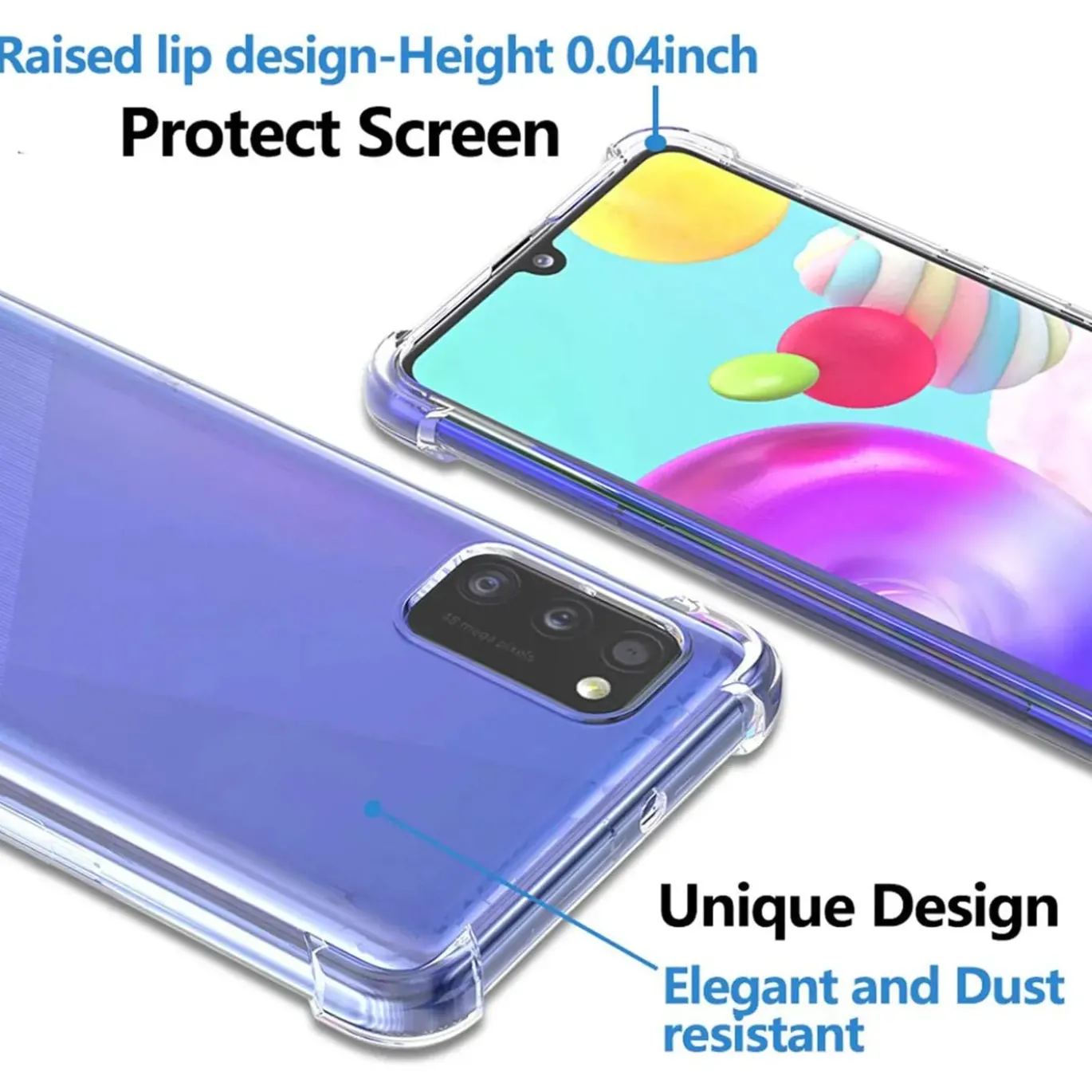 Samsung Galaxy A02S - Stoßfestes Clear Case