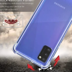 Samsung Galaxy A21s - Stoßfestes Clear Case
