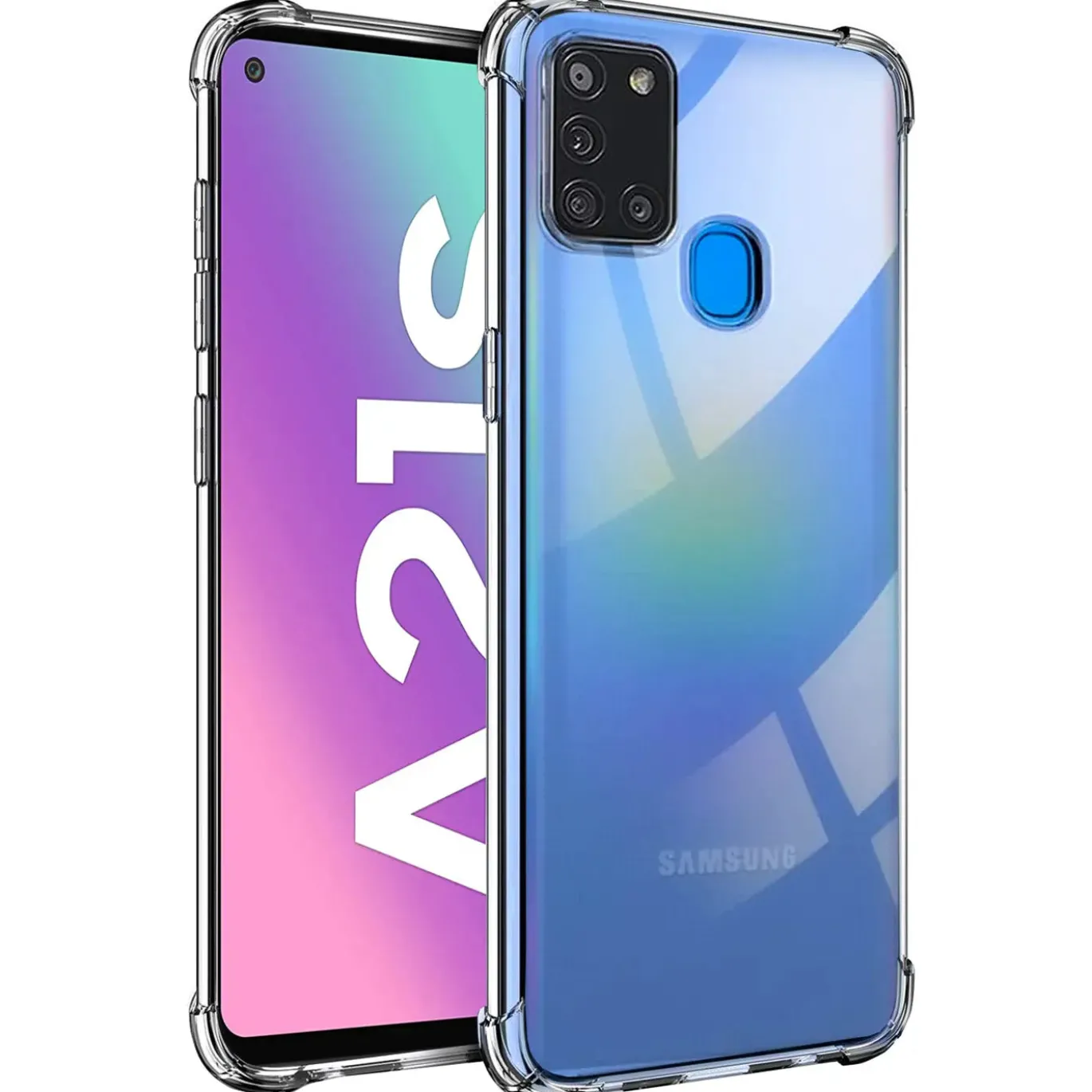 Samsung Galaxy A21s - Stoßfestes Clear Case