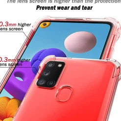 Samsung Galaxy A21s - Stoßfestes Clear Case