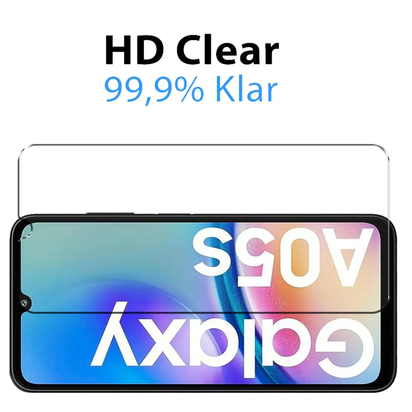 Samsung Galaxy A05s - 2x 9H Panzer Glasfolie, Displayfolie