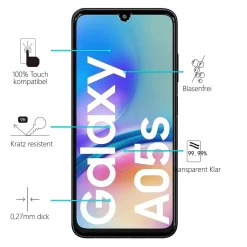 Samsung Galaxy A05s - 2x 9H Panzer Glasfolie, Displayfolie
