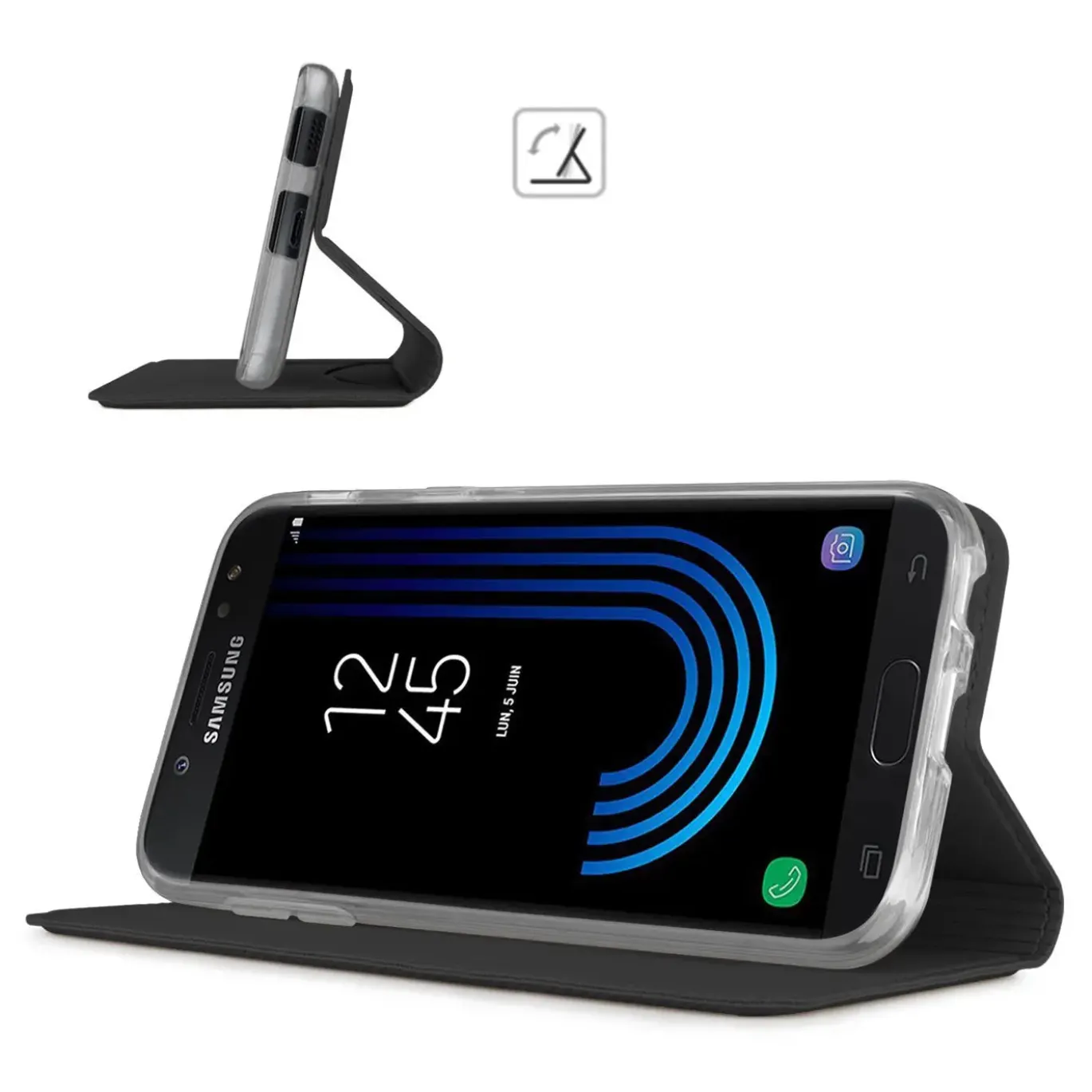 Samsung Galaxy J7 2017 - Booklet Case mit Magnetverschluss