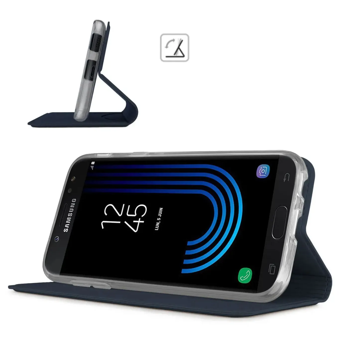 Samsung Galaxy J7 2017 - Booklet Case mit Magnetverschluss