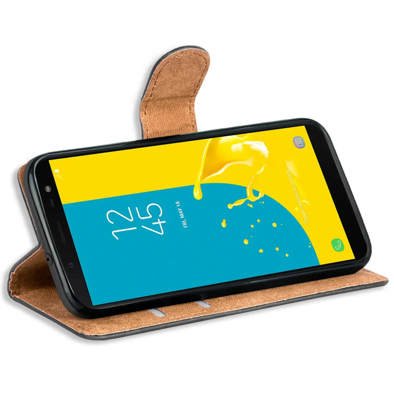 Samsung Galaxy J6 2018 - Klapphülle mit Kartenfächern