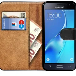 Samsung Galaxy J3 2016 - Klapphülle mit Kartenfächern