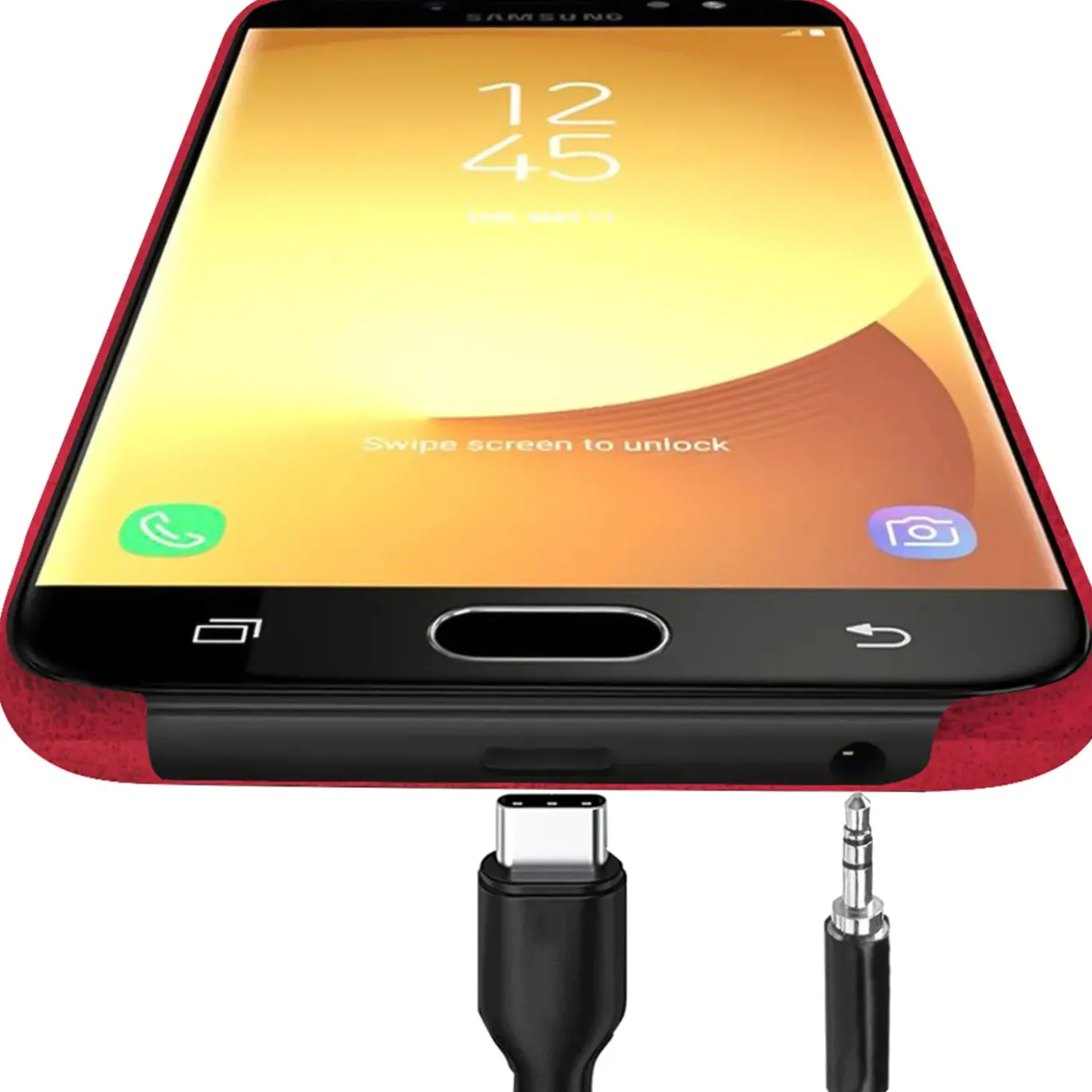 Samsung Galaxy J5 2017 - PU Hartschale Handyhülle