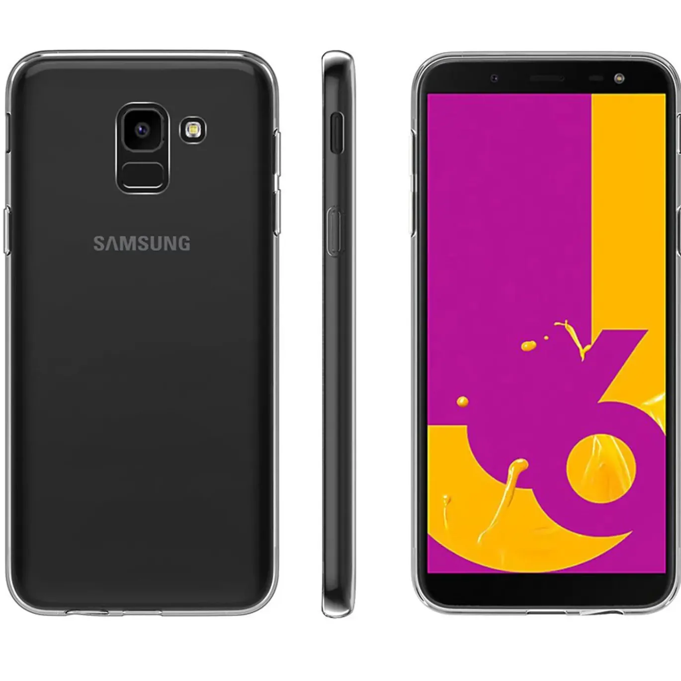 Samsung Galaxy J6 2018 - Slim Clear Case Hülle