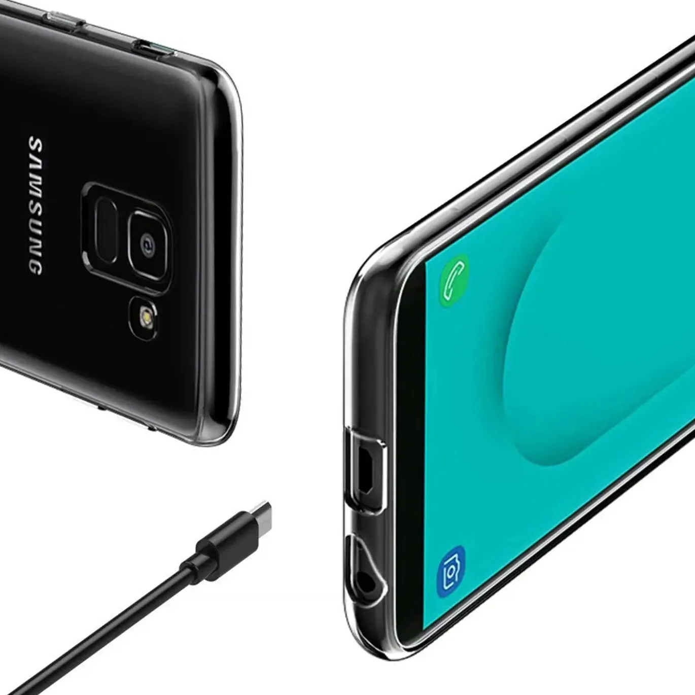 Samsung Galaxy J6 2018 - Slim Clear Case Hülle