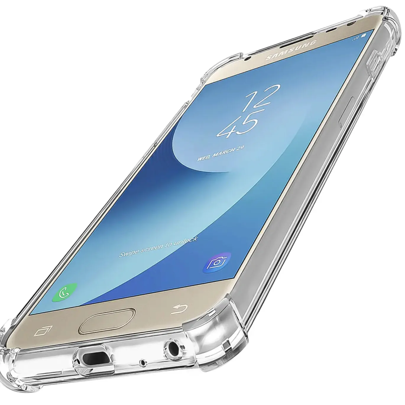 Samsung Galaxy J3 2017 - Stoßfestes Clear Case