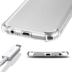 Samsung Galaxy J7 2017 - Stoßfestes Clear Case