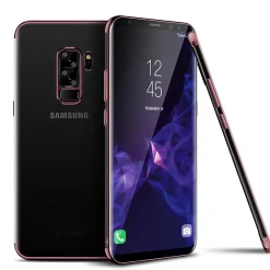 Samsung Galaxy J7 2017 - Transparente Hülle mit Akzenten