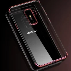 Samsung Galaxy J3 2017 - Transparente Hülle mit Akzenten