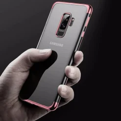 Samsung Galaxy J3 2017 - Transparente Hülle mit Akzenten