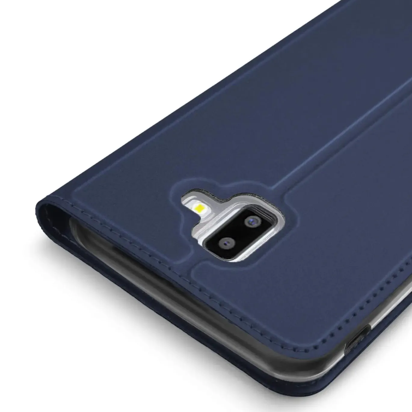 Samsung Galaxy J6 Plus - Booklet Case mit Magnetverschluss