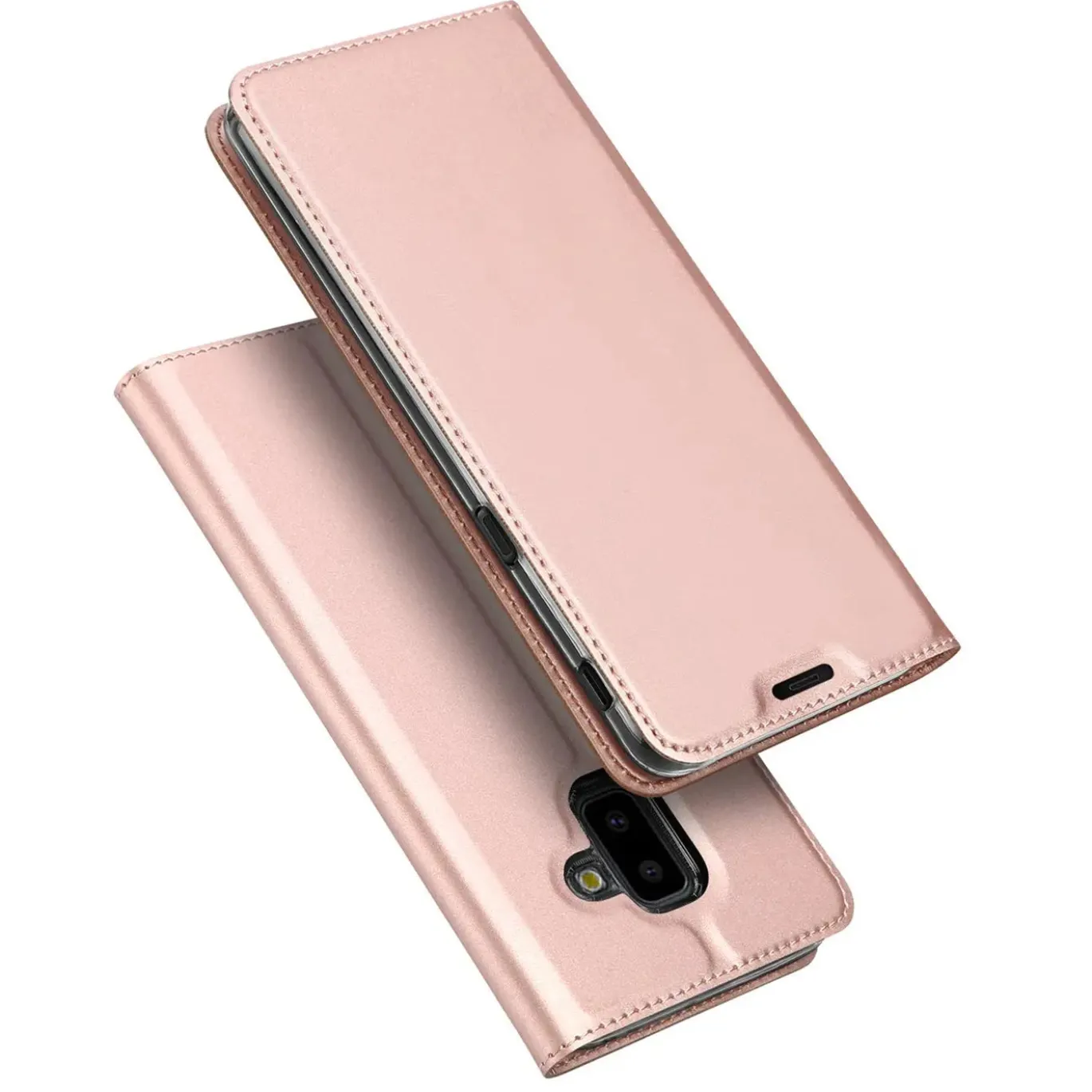 Samsung Galaxy J6 Plus - Booklet Case mit Magnetverschluss