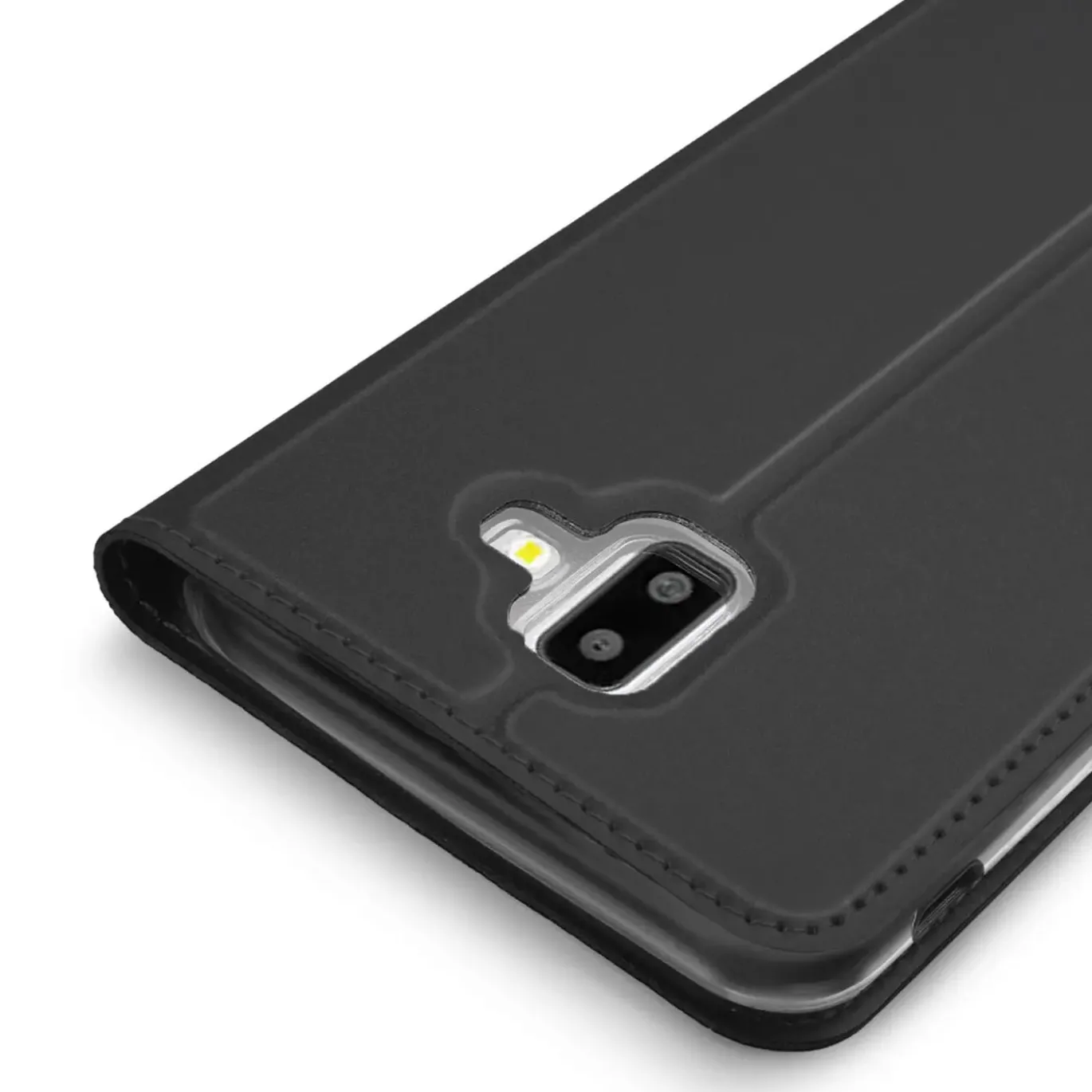 Samsung Galaxy J6 Plus - Booklet Case mit Magnetverschluss